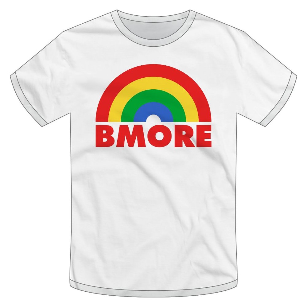 BMORE (Rainbow) Baltimore T-shirt